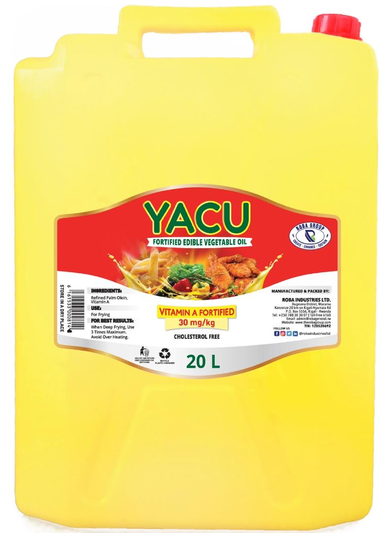 Yacu Edible Oil (20L)